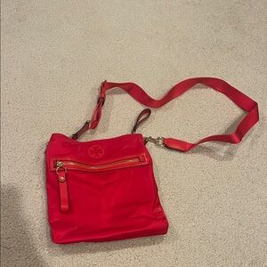 Tory Burch Vibrant Red Crossbody Bag